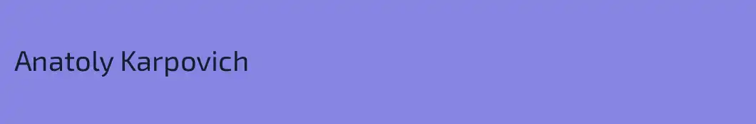 Anatoly Karpovich